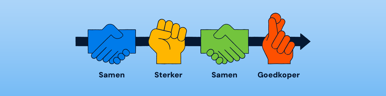 Samen sterker, samen goedkoper
