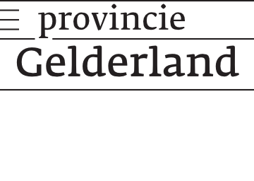Logo provincie Gelderland