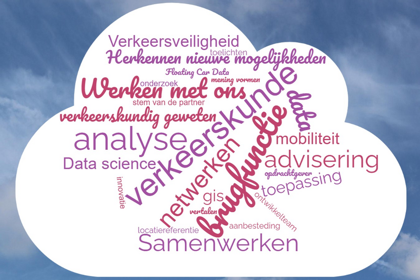 Wordcloud vacature